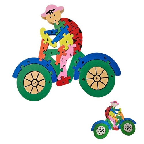Puzzle legno gioco - 3d,