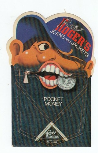 Adesivo roy rogers jeans - adesivo,