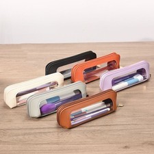 Borsa per trucco in pelle PU