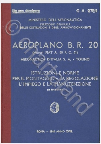 Fiat br20 cicogna - 2a, ed