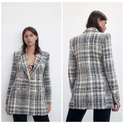 Blazer doppiopetto zara - doppiopetto, donna