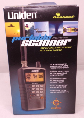 Uniden bearcat bc125at - bc125at, scanner
