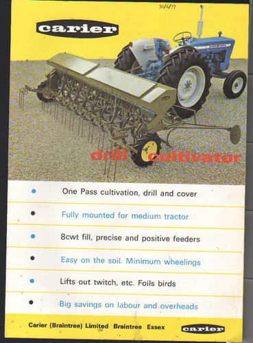 Foglietto brochure trapano