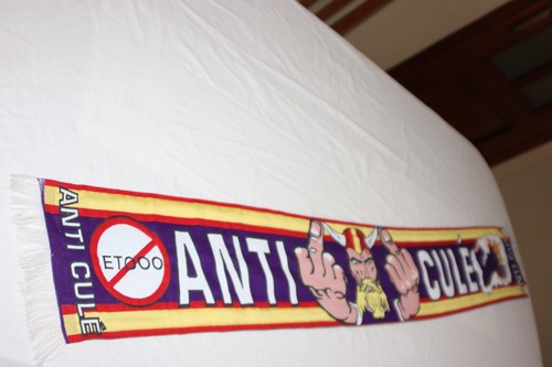 Sciarpa anti culé real madrid - culé,