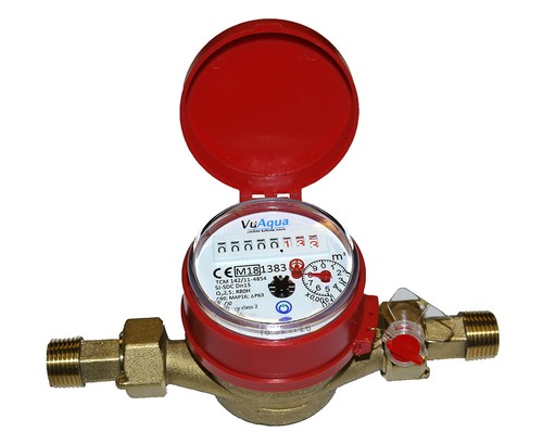 Misuratore acqua calda getto - misuratore, a