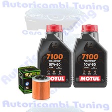 Kit Tagliando Olio Motul 7100 10W60 Per Can-Am 800 Outlander H.O EFI  2007>2008