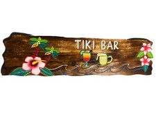 INSEGNA TROPICALE 39" TIKI BAR