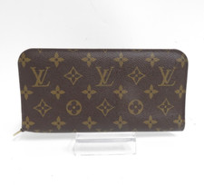 Autentico portafoglio LOUIS VUITTON Monogram Portafogli Insolite Zip Around #...