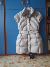piumino smanicato gilet lungo