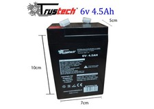 Batteria 6V 4.5AH al Piombo -