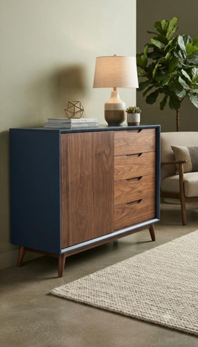 Credenza madia mid century - madia, mid-century