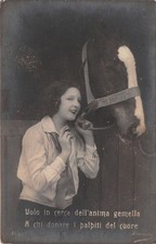 Cartolina - Postcard - Donna -