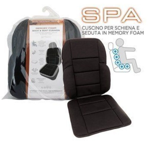 Cuscino schienale seduta - e, per