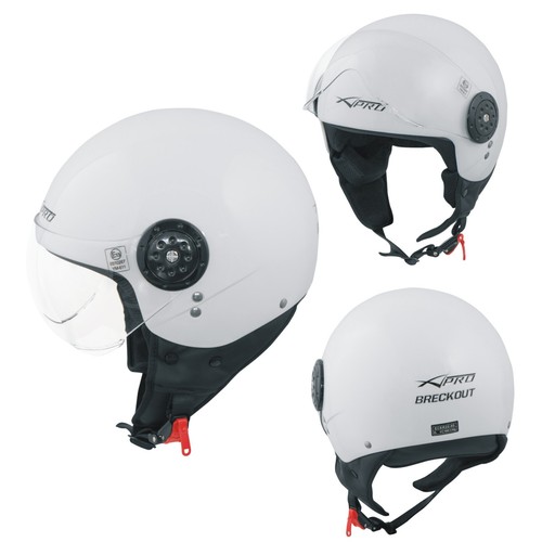 Jet helmet open - jet, demi