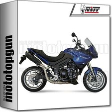 MIVV T.007.L9 scarico hom suono nero triumph tiger 1050 2012 12