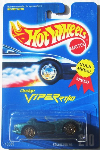 Hot wheels dodge viper - viper, rt/10