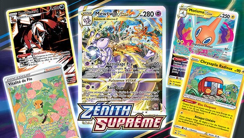 Carte pokemon zenith - carte,