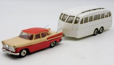 Les Miniatures de Norev Simca Chambord Caravane Henon plastic model car 1:43 yy