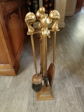 Antico set compagno di fuoco