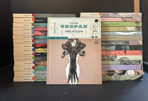 Erotica crepax cartonato serie - crepax,