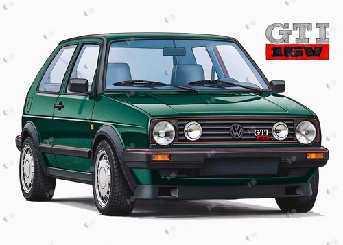 Volkswagen golf gti 16v - 16v, mk2