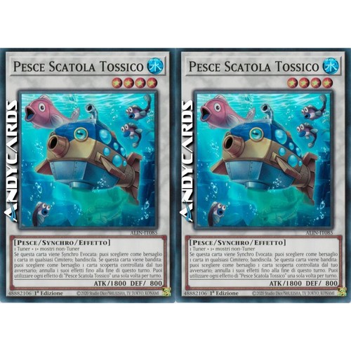 Pesce scatola tossico - scatola,