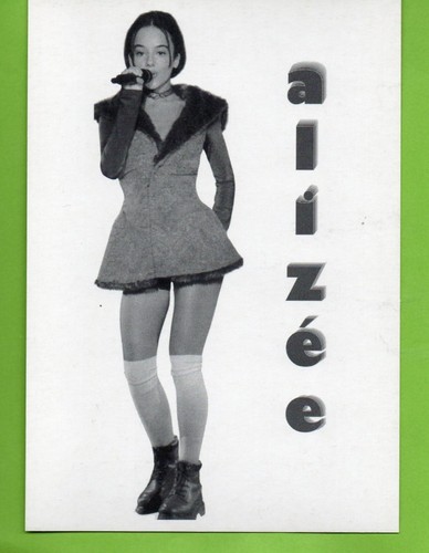 Alizée carte postale - postale, (plein