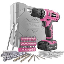 Trapano avvitatore 12V rosa e