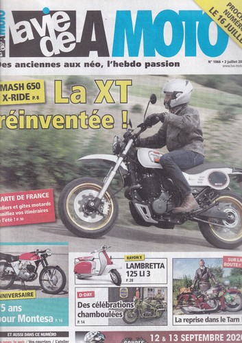 Vie moto n 1066 mash - la, n°1066