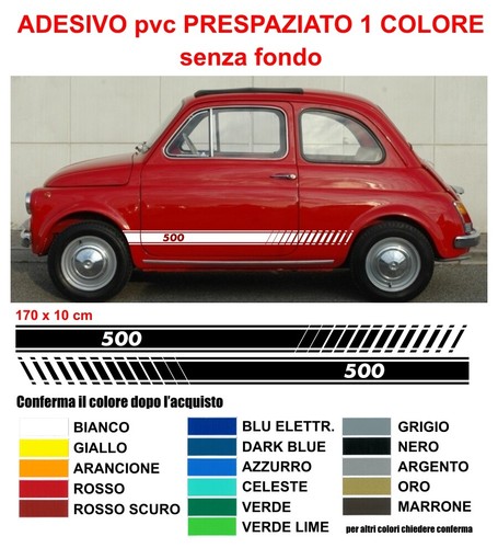 Strisce adesive fiat 500 - 500, 126