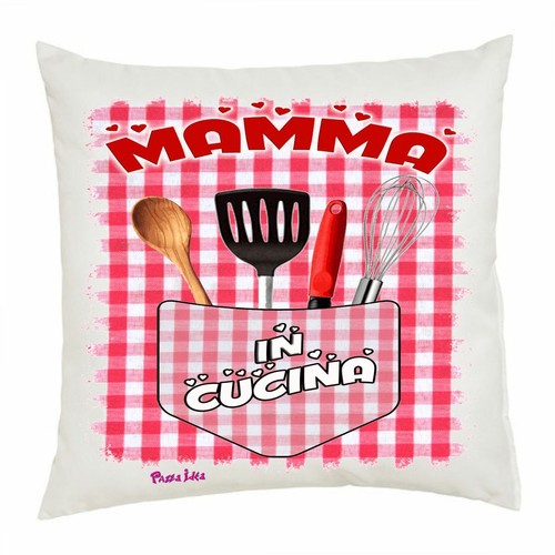 Cuscino 40x40 scritta - 40x40, mamma