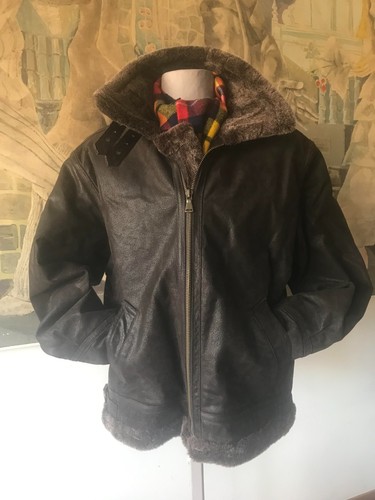 Giacca pelle interno - in,