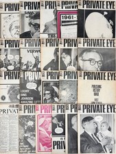 Private Eye Magazine job lot
