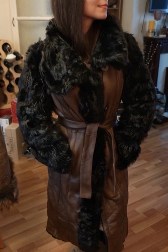 Cappotto lungo nero - , in