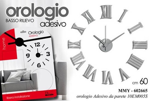 Orologio parete adesivo - orologio,