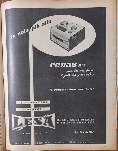 Advertising pubblicità 1961 - advertising,