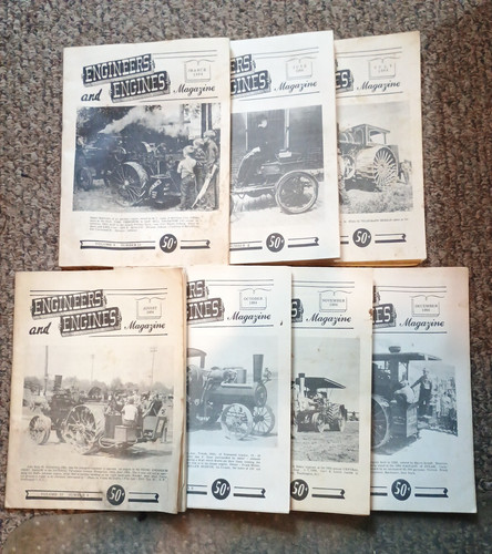 Vintage engineers and engines - vintage,