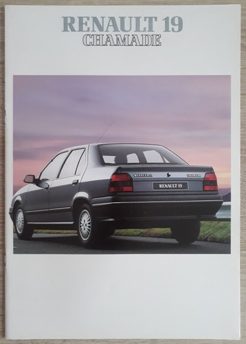 Brochure renault chamade - brochure,