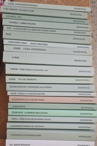 Lotto volumi storia einaudi - storia,