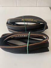 2x MAXXIS FUSE 700x23 23-622 tire road bike vintage para