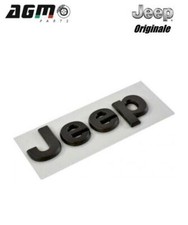 SIGLA LOGO SCRITTA JEEP NERO