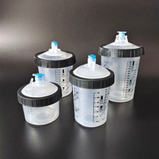 Pistola a spruzzo vernice pistola a spruzzo non pulita serbatoio monouso tazza interna 200/400/600/800 ml