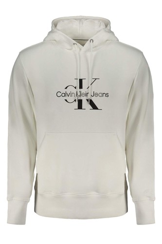 Felpa calvin klein bianco - felpa,