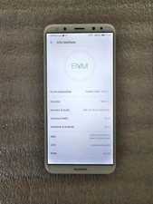 Huawei mate 10 lite Ram 4 Mem 64 esp Perfette Condizioni 