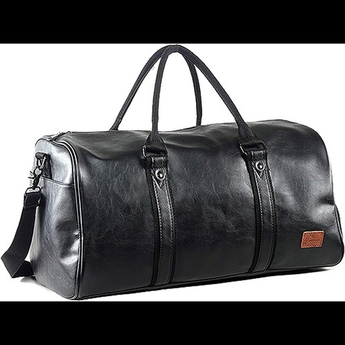 Borsa viaggio pelle con - da, in