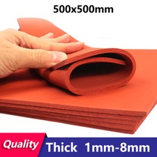 Piastra lamiera silicone gomma schiuma spugna 500x500 mm pressa termica spessore tappetino alta temperatura