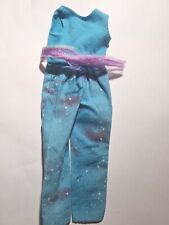 BARBIE MATTEL KEN WESTERN FUN 1988 PANTALONI TUTA AZZURRO OUTFIT VINTAGE 