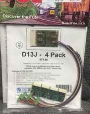 NCE 175 D13J 4-pk DCC Decoders