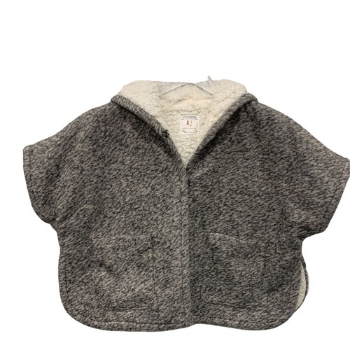 Poncho con cappuccio zara - con,