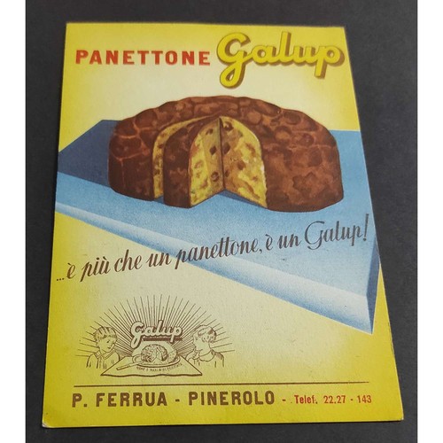 Cartolina panettone galup - , "galup"